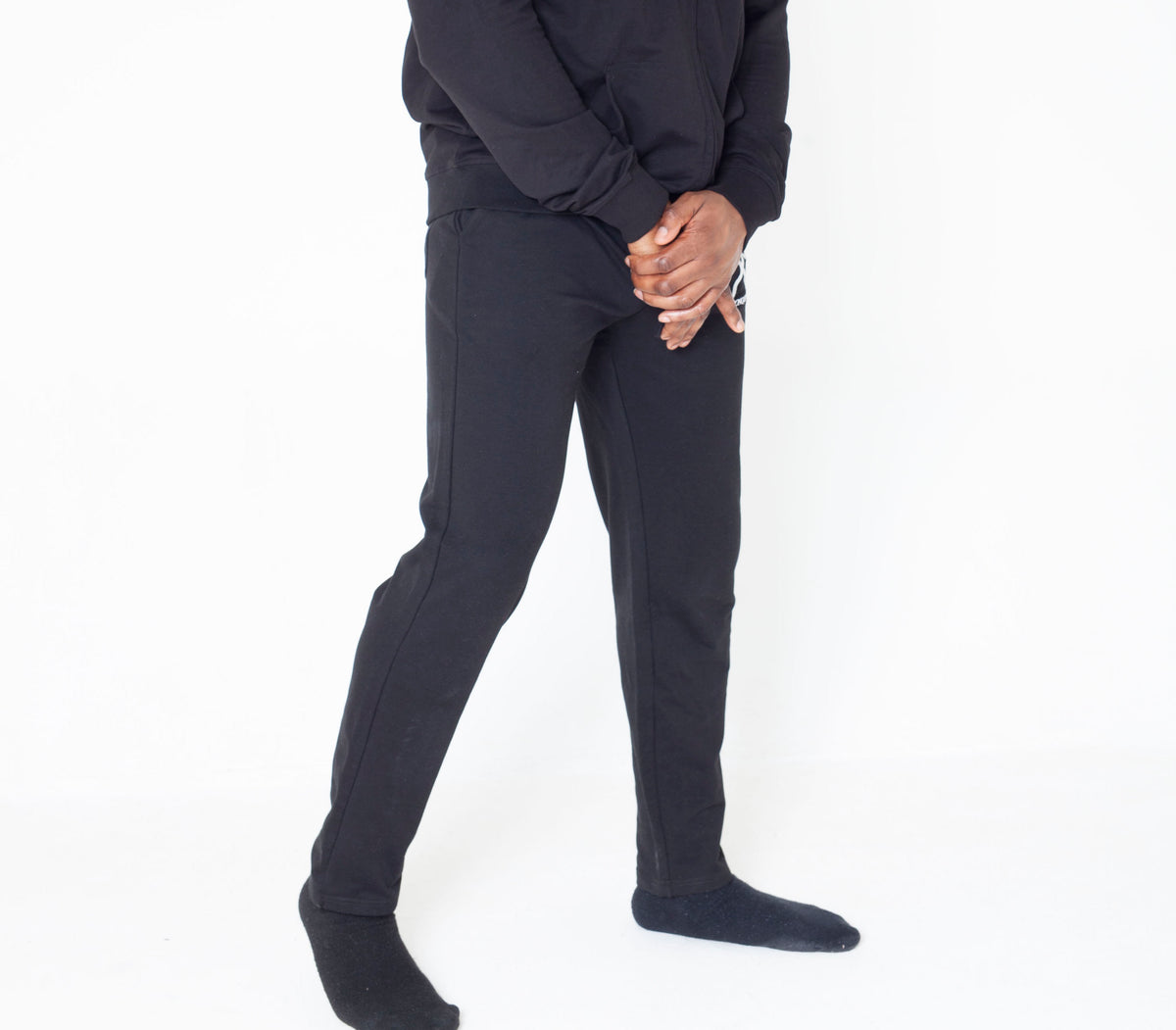 Conqueror Essential Black Joggers