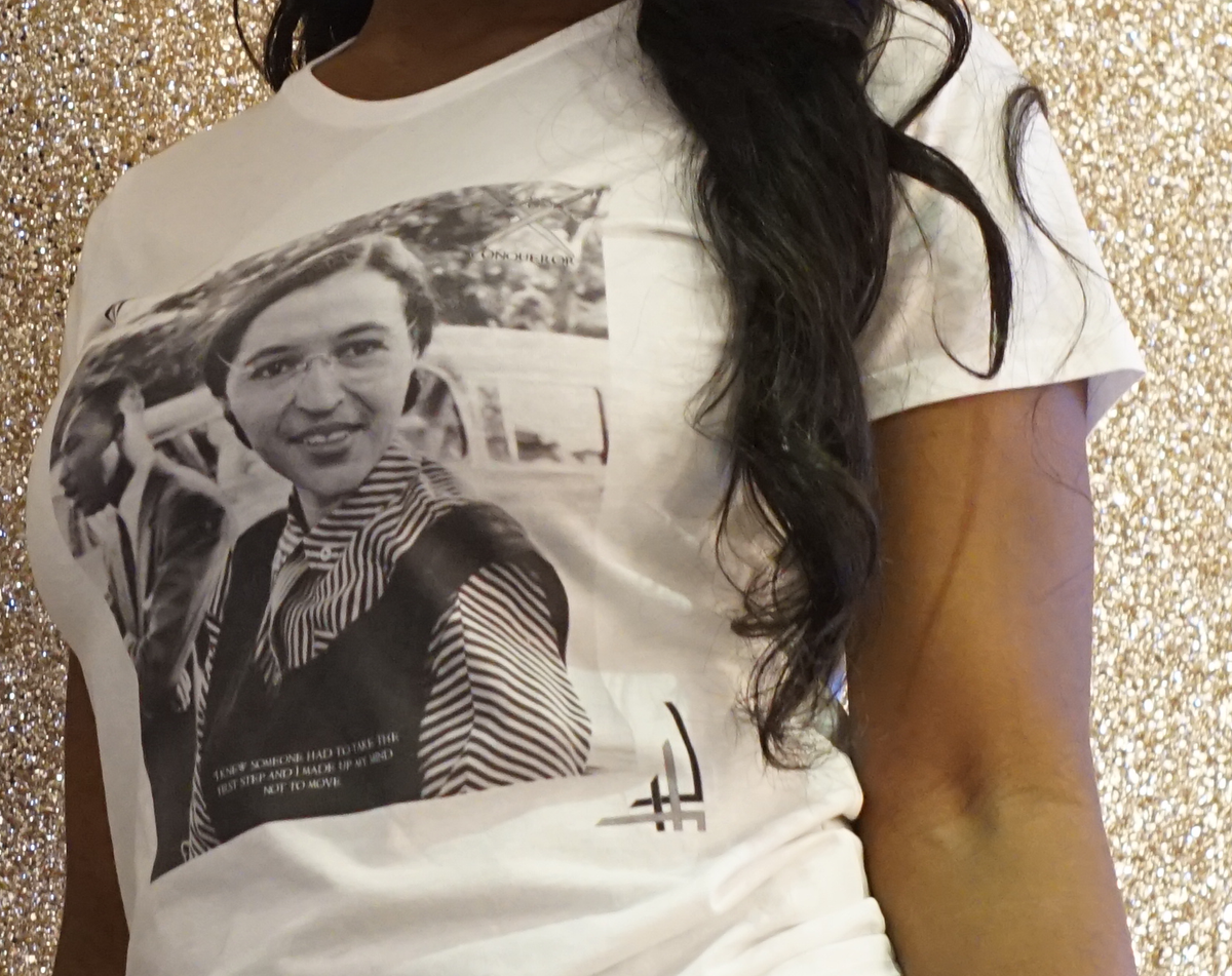Rosa Parks Slogan T-shirt