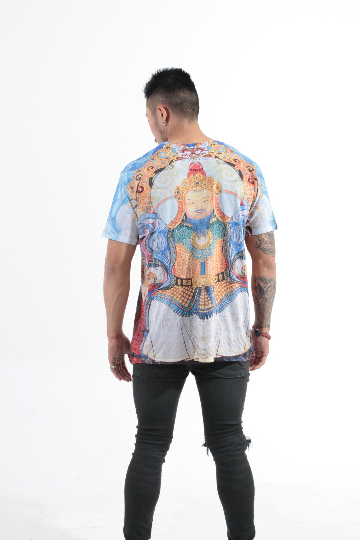 Dschingis Khan Kurzarm-T-Shirt