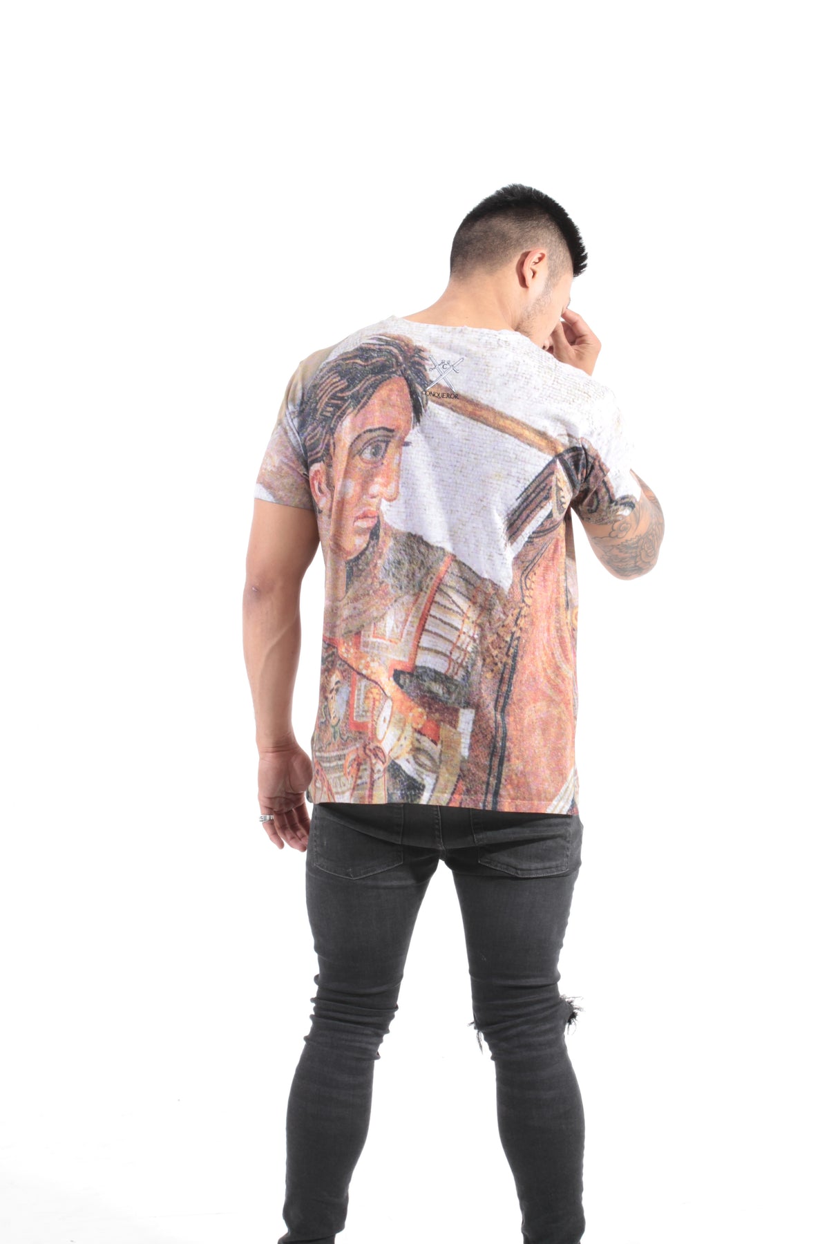 Alexander der Große Kurzarm-T-Shirt