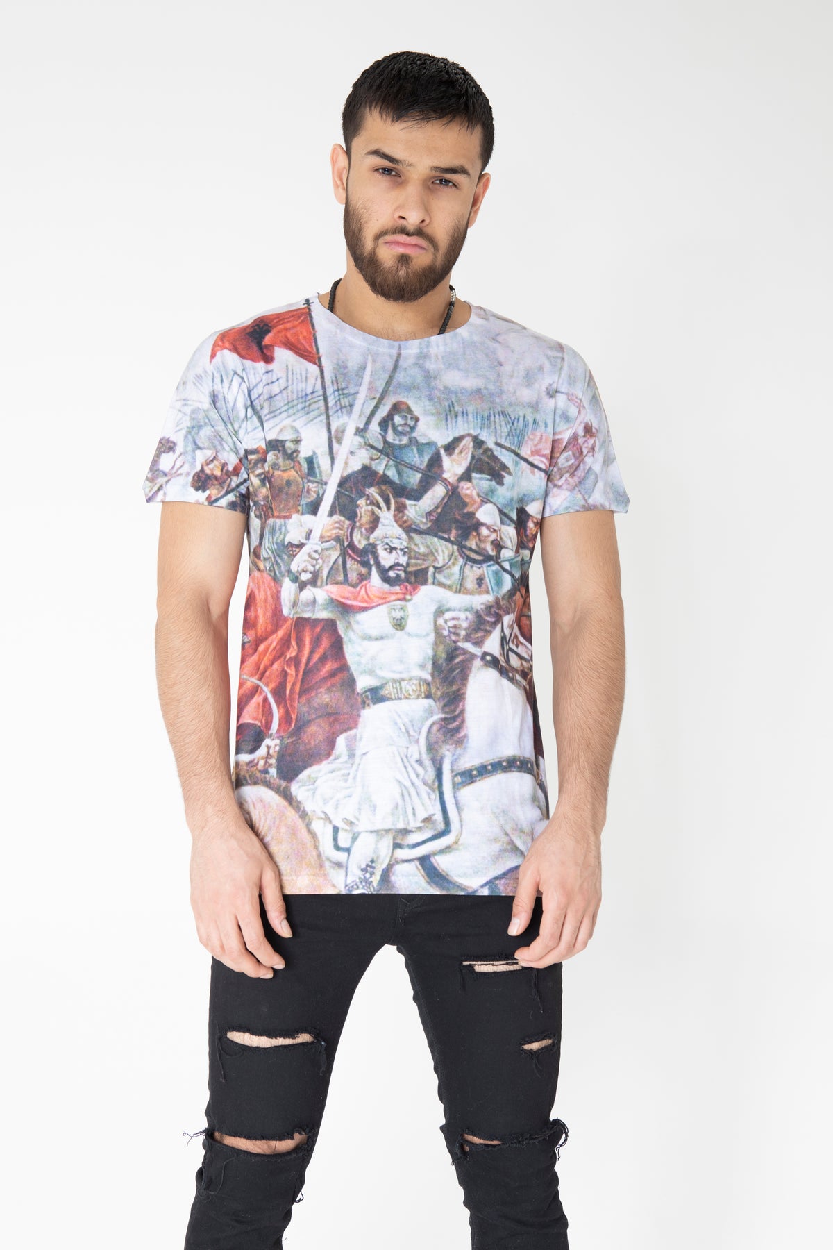 Skanderbeg Kurzarm-T-Shirt