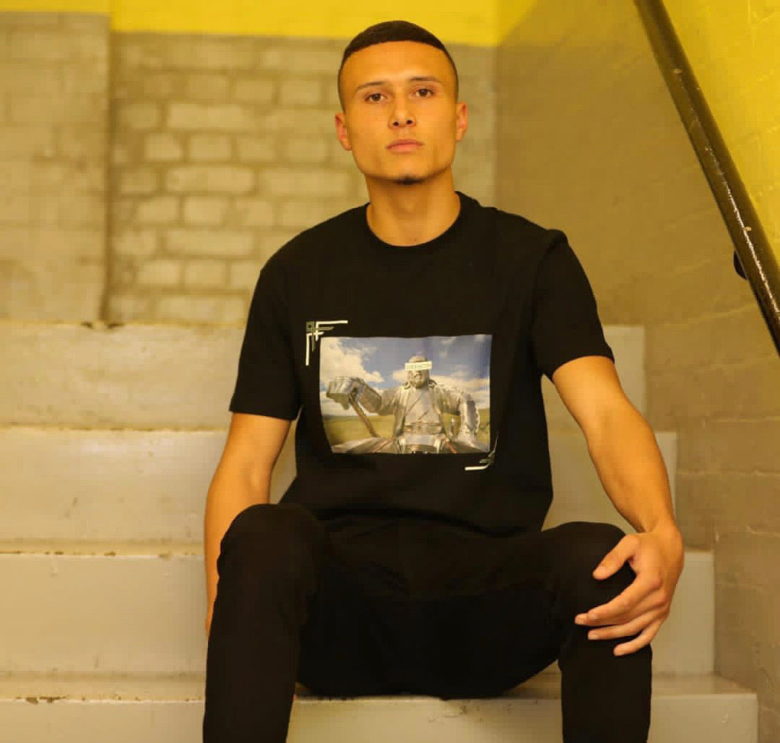 Ghenghis Khan “Strength” short sleeve Statue Tshirt