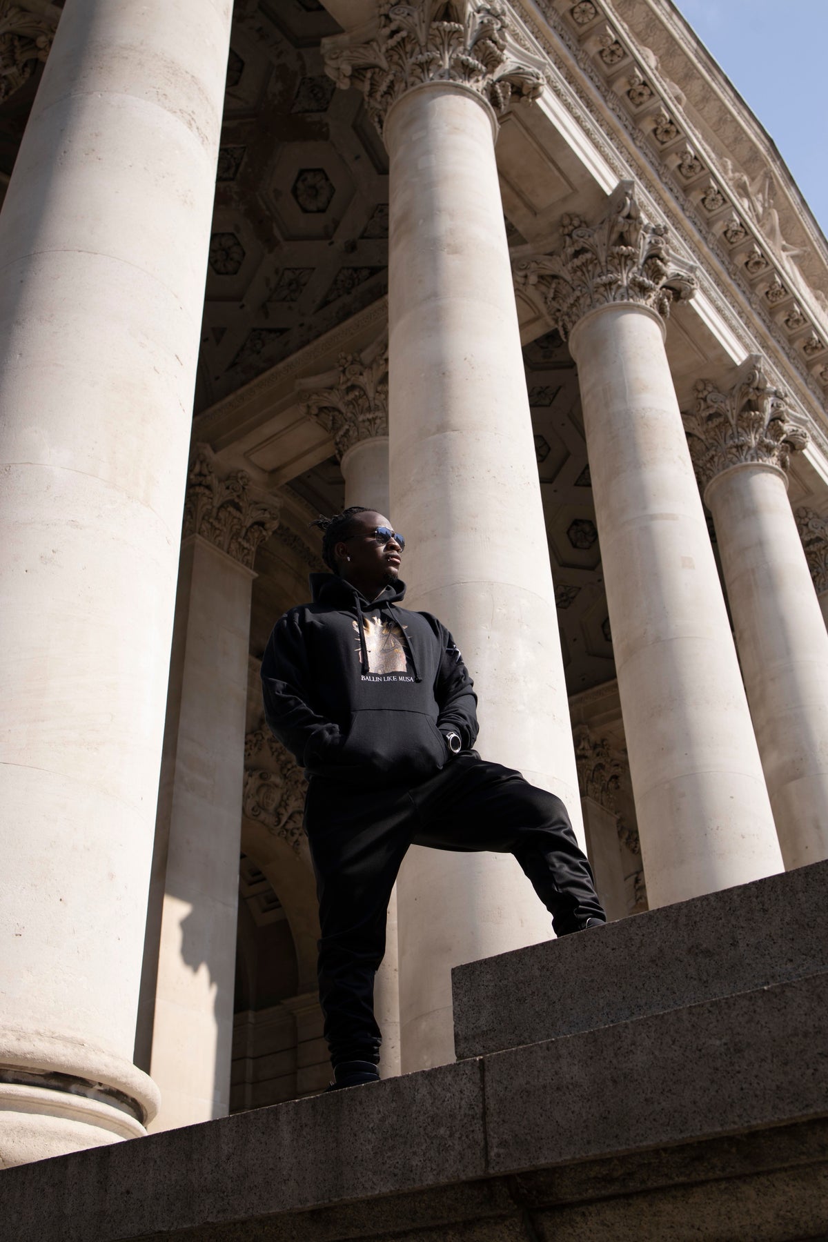 Golden flare 'Ballin Like Musa" hoody