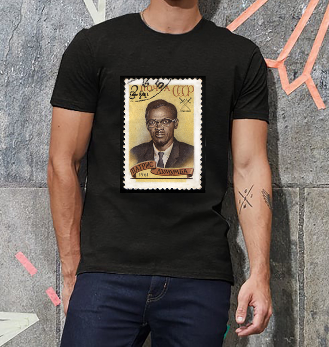 Patrice Lumumba Stamp T-Shirt